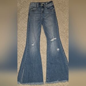 Girls KanCan Light Blue Flare Jeans